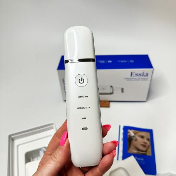 NWT Vanity Planet Essia Ultrasonic Lifting & Exfoliating Moisturizing Face Wand - Picture 5 of 10